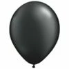 Zwarte Metallic Ballonnen 30cm 10 Stuks -Griezels Glans Winkel zwarte metallic ballonnen 30cm 10 stuks